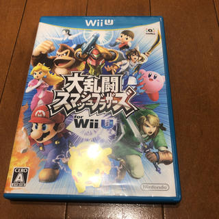 ウィーユー(Wii U)の大乱闘スマッシュブラザーズ WiiU マリオ 任天堂(家庭用ゲームソフト)