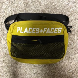 シュプリーム(Supreme)のplaces+faces ショルダーバック イエロー(ショルダーバッグ)