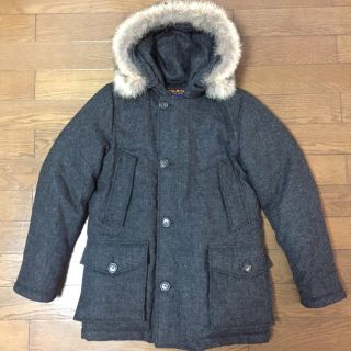 ウールリッチ(WOOLRICH)の極美品 ウールリッチ アークティックパーカー ツイード ウール 別注(ダウンジャケット)