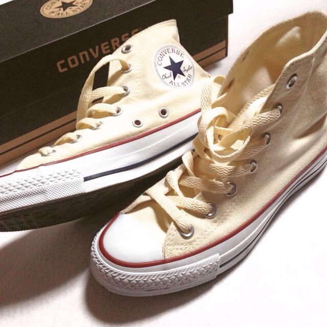 CONVERSE(コンバース)のコンバース＊ハイカットスニーカー＊白 レディースの靴/シューズ(スニーカー)の商品写真