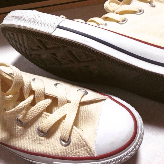 CONVERSE(コンバース)のコンバース＊ハイカットスニーカー＊白 レディースの靴/シューズ(スニーカー)の商品写真