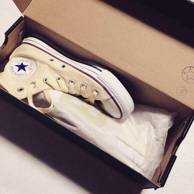 CONVERSE(コンバース)のコンバース＊ハイカットスニーカー＊白 レディースの靴/シューズ(スニーカー)の商品写真