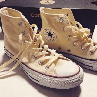 コンバース(CONVERSE)のコンバース＊ハイカットスニーカー＊白(スニーカー)