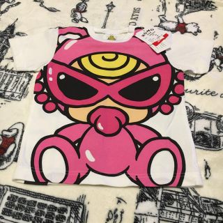 ヒステリックミニ(HYSTERIC MINI)のテディ半袖80(Ｔシャツ)