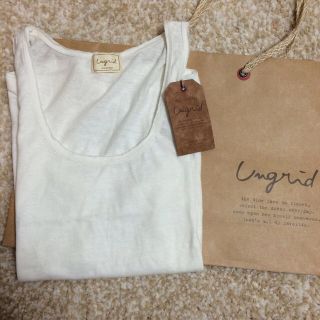 アングリッド(Ungrid)のカットT/T(カットソー(半袖/袖なし))