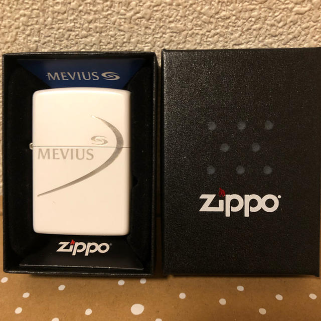 ZIPPO(ジッポー)のMEVIUS キャンペーン zippo ライター　非売品 メンズのファッション小物(タバコグッズ)の商品写真