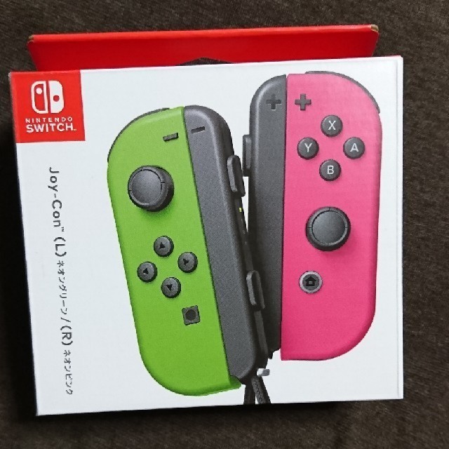 Joy-ConSwitch 純正 Joy-Con ジョイコン ネオン グリーン ピンク