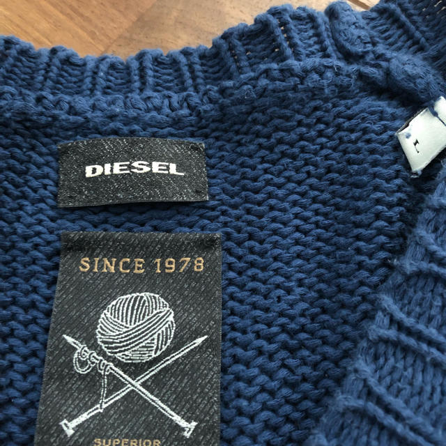 DIESEL(ディーゼル)のクラモ様専用 ディーゼル  ニット L メンズのトップス(ニット/セーター)の商品写真