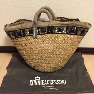 ドゥーズィエムクラス(DEUXIEME CLASSE)のCONNIEACCESSORIかごバッグ(ハンドバッグ)