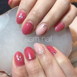 ネイルチップ ジェルネイル asmnail