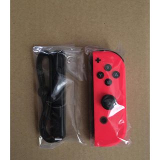 ニンテンドースイッチ(Nintendo Switch)の新品 switch スイッチ ジョイコン ネオンレッド Joy-Con (R)(その他)