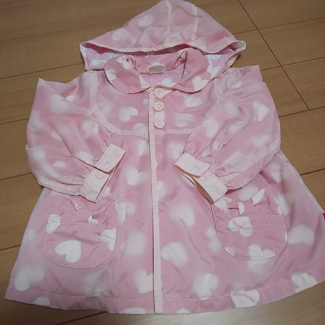 mou jon jon(ムージョンジョン)の90  ムージョン  パーカー キッズ/ベビー/マタニティのキッズ服女の子用(90cm~)(その他)の商品写真