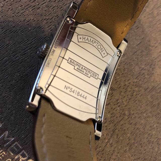 BAUME&MERCIER(ボームエメルシエ)のBAUME&MERCIER / HAMPTON / MOA10081 レディースのファッション小物(腕時計)の商品写真