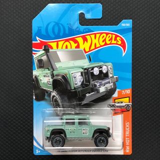 レア Hot WHeeLs ホットウィール ランドローバー ディフェンダー(ミニカー)