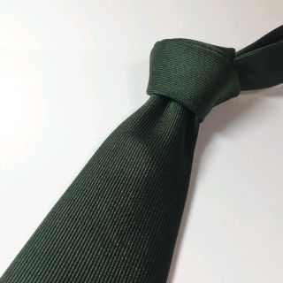 DRAKES - 【美品】ドレイクス ビームスF 別注 ネクタイ 深緑の通販