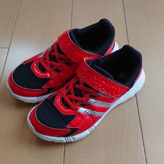 アディダス(adidas)のadidas スニーカー 23.5 レッド(スニーカー)