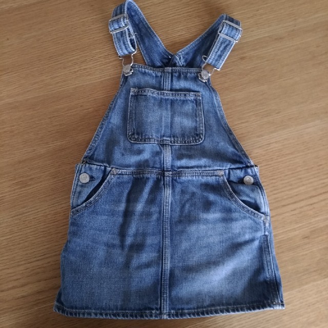 babyGAP(ベビーギャップ)のBabygap★オーバーオール★100 キッズ/ベビー/マタニティのキッズ服女の子用(90cm~)(スカート)の商品写真