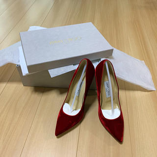 ジミーチュウ(JIMMY CHOO)のジミーチュウ  パンプス  美品(ハイヒール/パンプス)