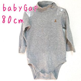 ベビーギャップ(babyGAP)の80cm＊GAP 長袖 ロンパース(ロンパース)