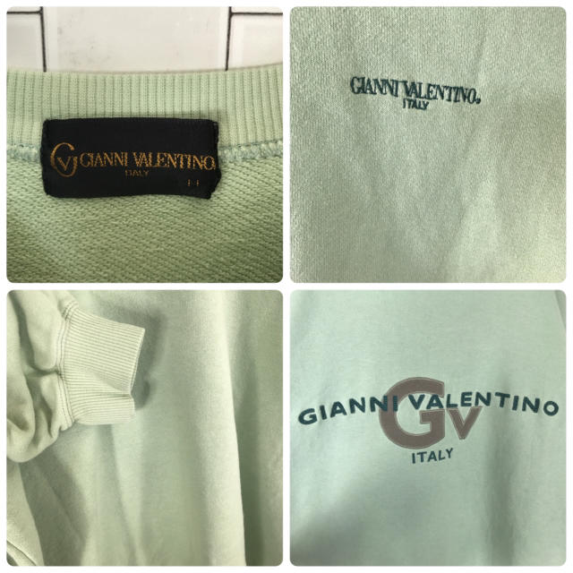 GIANNI VALENTINO(ジャンニバレンチノ)のGIANNI VALENTINO ジャンニ バレンチノ スウェットトレーナー L メンズのトップス(スウェット)の商品写真