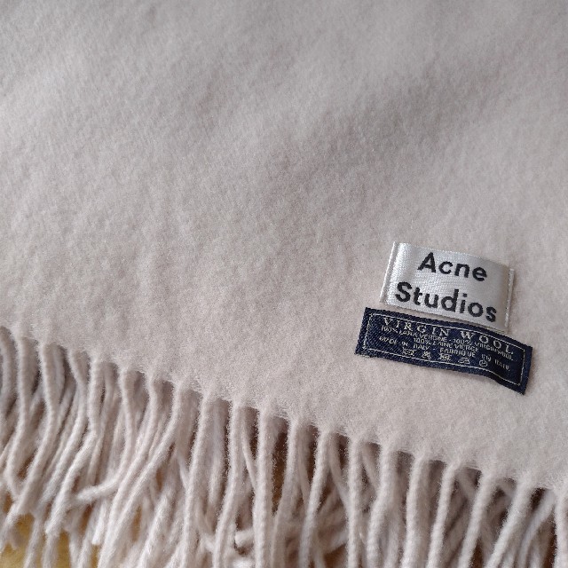 acne studios 大判ストール ベージュ 最終値下げ 5040円引き www.gold