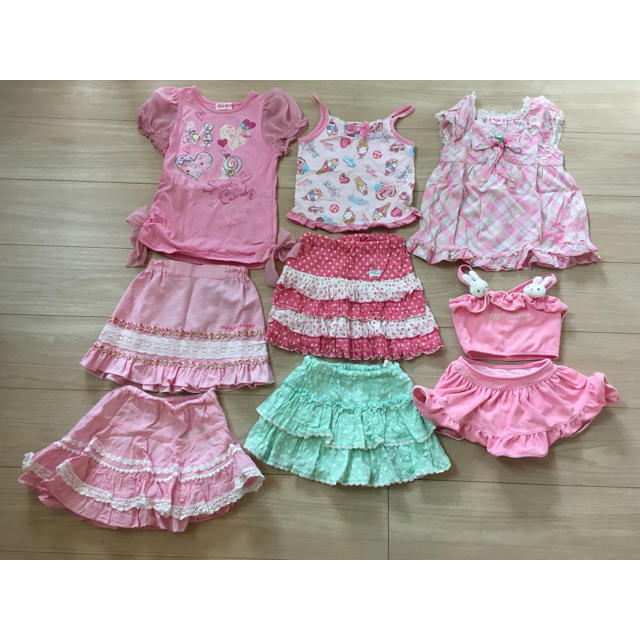 mezzo piano(メゾピアノ)のメゾピアノ 100サイズ 色々セット キッズ/ベビー/マタニティのキッズ服女の子用(90cm~)(スカート)の商品写真