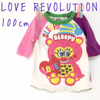 ラブレボリューション(LOVE REVOLUTION)の100cm☆ラブレボ 5部丈 Tシャツ(その他)