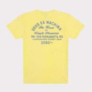 デウスエクスマキナ(Deus ex Machina)の★DEUS★ Tシャツ SUNBLEACH SIMPLE PLEASURES S(Tシャツ/カットソー(半袖/袖なし))