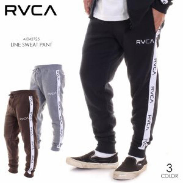 RVCA - RVCAラインロゴスウェットパンツ👏✨の通販 by もにs shop ...