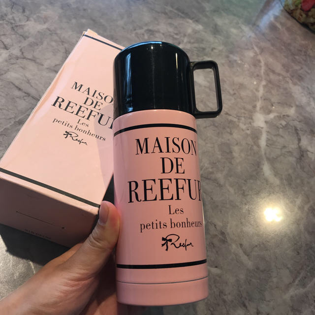 Maison de Reefur(メゾンドリーファー)のメゾット リーファ魔法瓶 ピンク インテリア/住まい/日用品のキッチン/食器(タンブラー)の商品写真