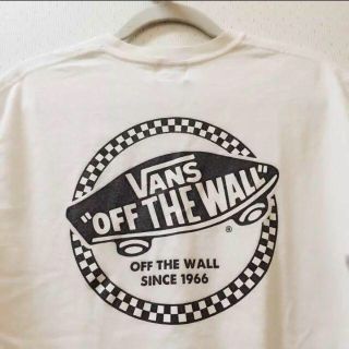 ヴァンズ(VANS)のレア❗️ バックBIGビッグロゴ VANS バンズ チェッカーサークル Tシャツ(Tシャツ/カットソー(半袖/袖なし))