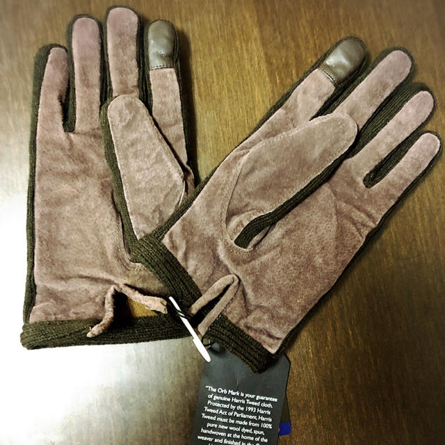 Harris Tweed(ハリスツイード)の新品 Harris Tweed 手袋 24cm メンズのファッション小物(手袋)の商品写真