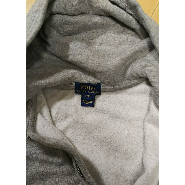 POLO RALPH LAUREN(ポロラルフローレン)のお値下げラルフローレン ベビー パーカー2T キッズ/ベビー/マタニティのキッズ服男の子用(90cm~)(その他)の商品写真