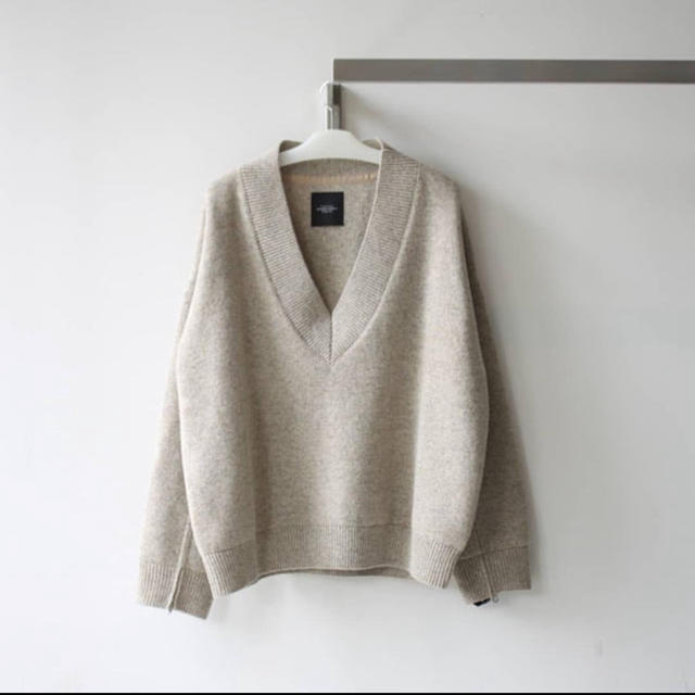 UNUSED 7G V-NECK KNIT 18aw アンユーズド