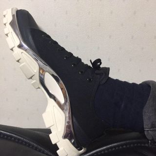 ラフシモンズ(RAF SIMONS)のRAFSIMONS デトロイトランナー 中古美品(スニーカー)