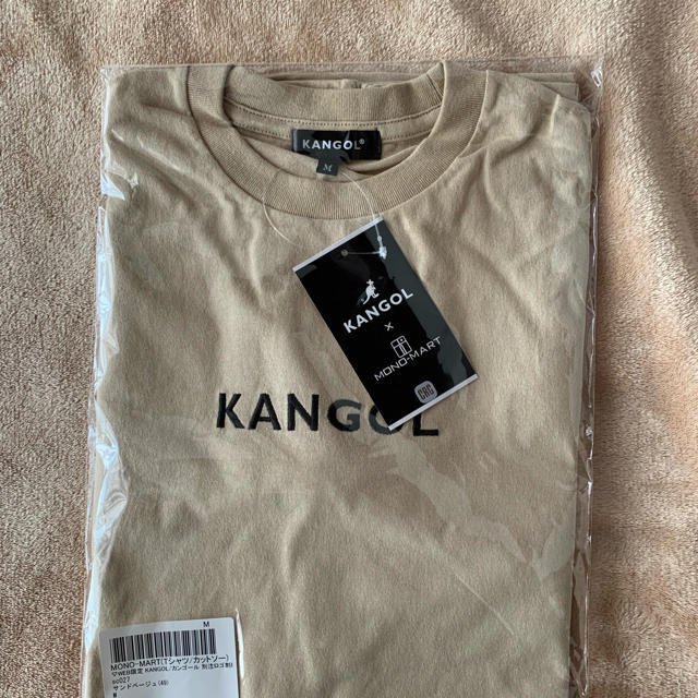 KANGOL(カンゴール)の新品☆カンゴール☆長袖Ｔシャツ☆Ｍサイズ☆ベージュ メンズのトップス(Tシャツ/カットソー(七分/長袖))の商品写真