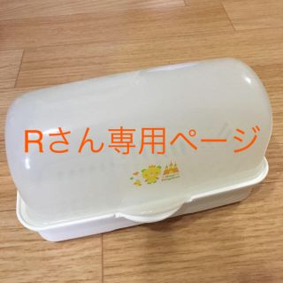 ニシマツヤ(西松屋)の電子レンジ用 哺乳瓶消毒 (中古品)(哺乳ビン用消毒/衛生ケース)