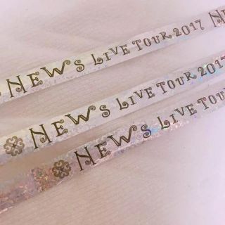 ニュース(NEWS)のNEWS NEVERLAND 銀テ(アイドルグッズ)