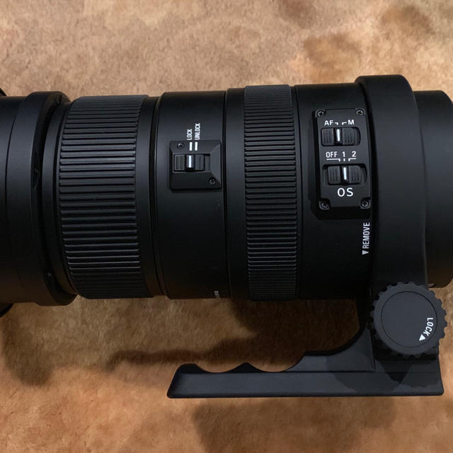 SIGMA(シグマ)のシグマAPO 50-500mm F4.5-6.3 DG OS HSM ニコン用 スマホ/家電/カメラのカメラ(レンズ(単焦点))の商品写真