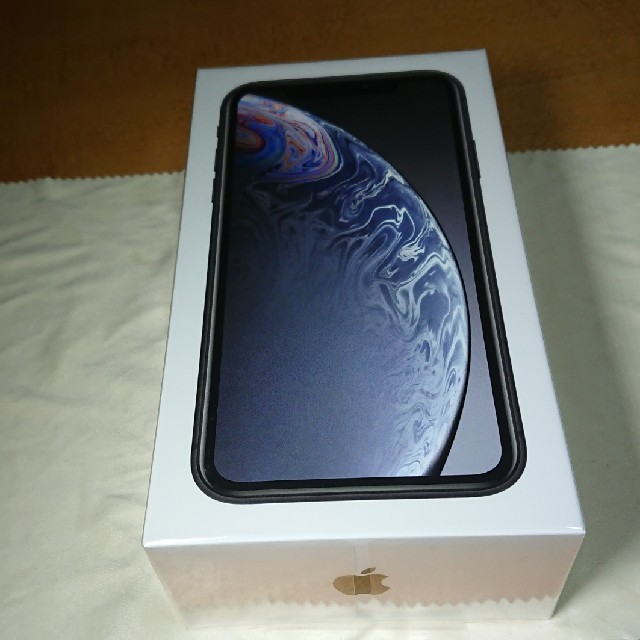 iPhone - iPhone XR 128GB ブラック新品未開封 simフリー