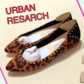 アーバンリサーチ(URBAN RESEARCH)のスタッズ付お靴(ハイヒール/パンプス)