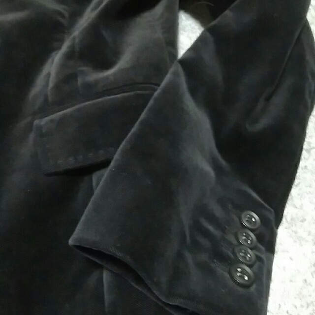 OFUON(オフオン)のofuon 　MICHEL KLEIN PARIS 　ジャケット　ベルベット調　 レディースのジャケット/アウター(テーラードジャケット)の商品写真