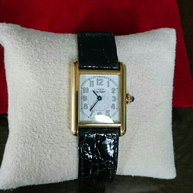 Cartier(カルティエ)のあゆりさま専用♥美品☆カルティエ マスト タンク アラビア インデックス レディースのファッション小物(腕時計)の商品写真