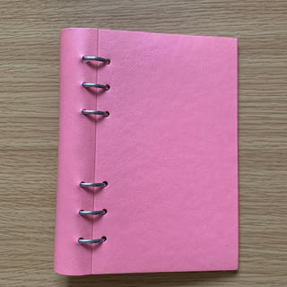 ファイロファックス(Filofax)のクリップブック バイブルサイズ ピンク(手帳)