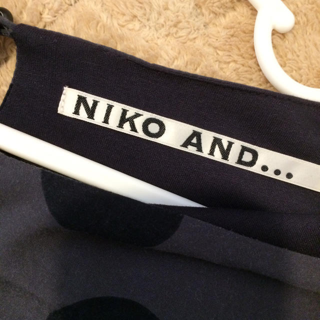 niko and...(ニコアンド)のniko and.. ドットワンピ レディースのワンピース(ひざ丈ワンピース)の商品写真