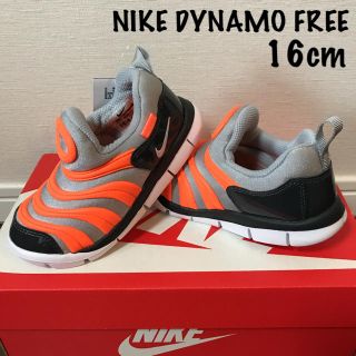 ナイキ(NIKE)の新品：NIKE ダイナモフリー 16cm スリッポン(スニーカー)