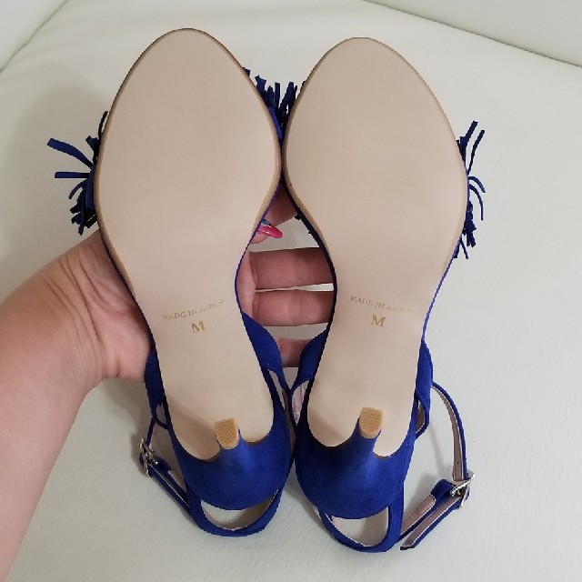 MAMIAN(マミアン)のMAMIAN 新品未使用 フリンジサンダル size M レディースの靴/シューズ(サンダル)の商品写真