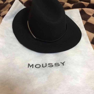マウジー(moussy)の安室ちゃん使用 MOUSSY 女優帽(ハット)