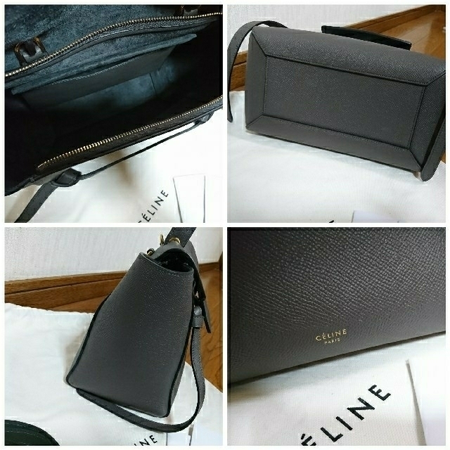 CELINE セリーヌ ベルトバッグ ナノ 旧ロゴ 【67%OFF!】