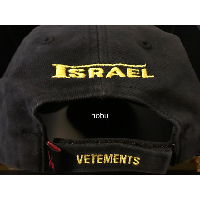 Reebok(リーボック)の【 VETEMENTS × Reebok 】Israel Cap ヴェトモン メンズの帽子(キャップ)の商品写真